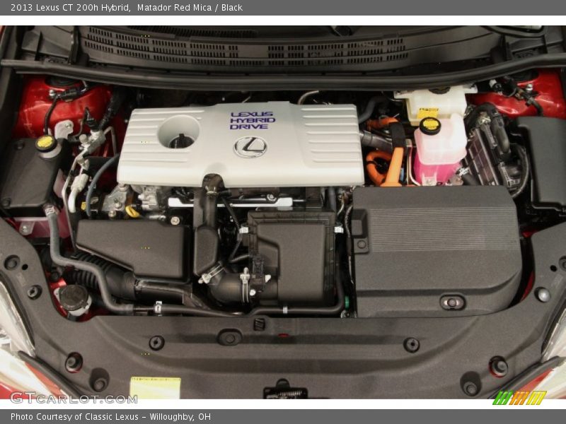  2013 CT 200h Hybrid Engine - 1.8 Liter Atkinson Cycle DOHC 16-Valve VVT-i 4 Cylinder Gasoline/Electric Hybrid