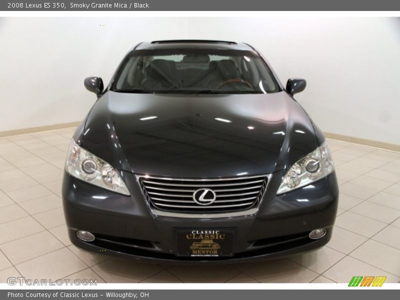 Smoky Granite Mica / Black 2008 Lexus ES 350