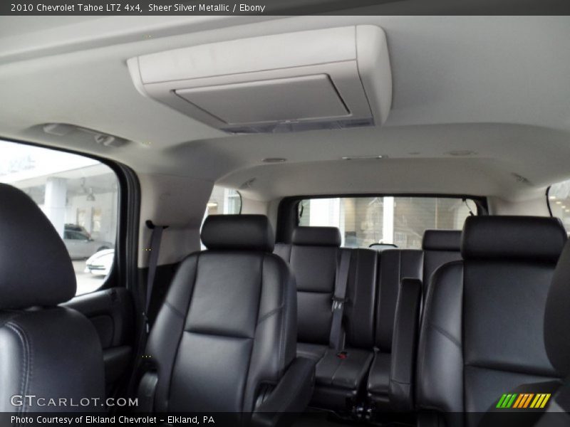 Sheer Silver Metallic / Ebony 2010 Chevrolet Tahoe LTZ 4x4