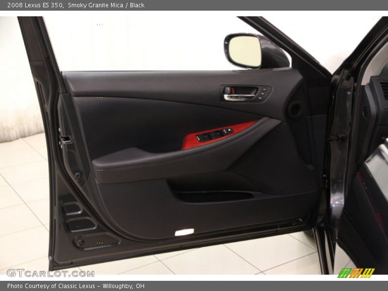 Smoky Granite Mica / Black 2008 Lexus ES 350