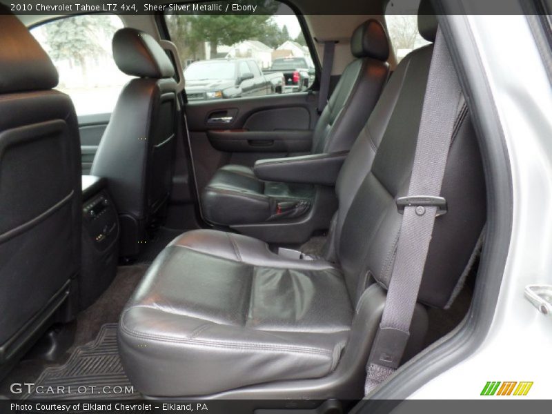 Sheer Silver Metallic / Ebony 2010 Chevrolet Tahoe LTZ 4x4