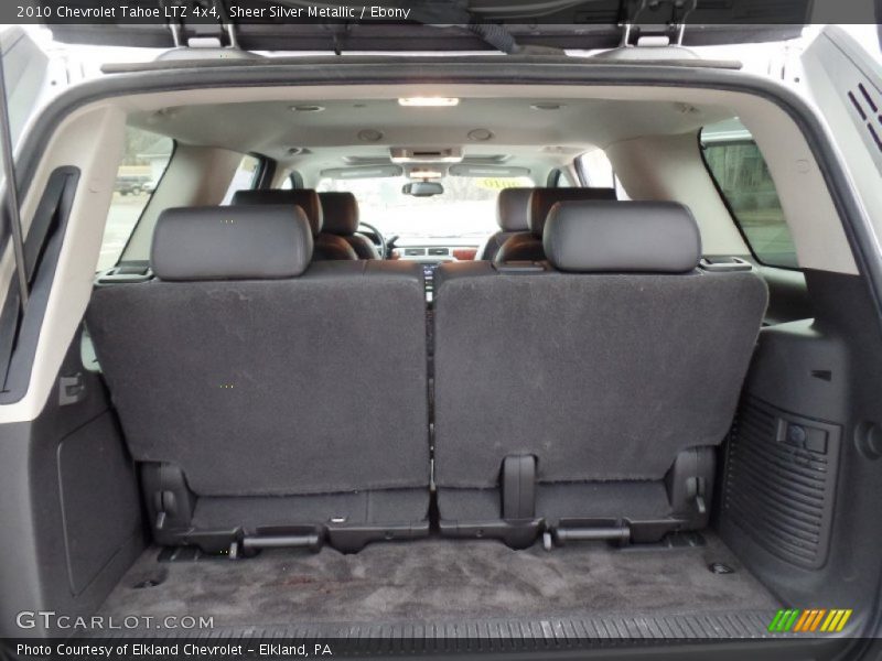 Sheer Silver Metallic / Ebony 2010 Chevrolet Tahoe LTZ 4x4