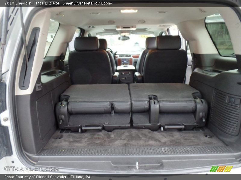 Sheer Silver Metallic / Ebony 2010 Chevrolet Tahoe LTZ 4x4