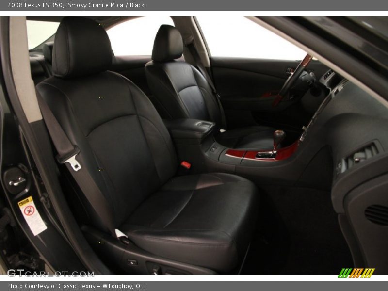 Smoky Granite Mica / Black 2008 Lexus ES 350