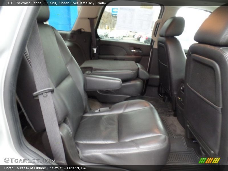 Sheer Silver Metallic / Ebony 2010 Chevrolet Tahoe LTZ 4x4