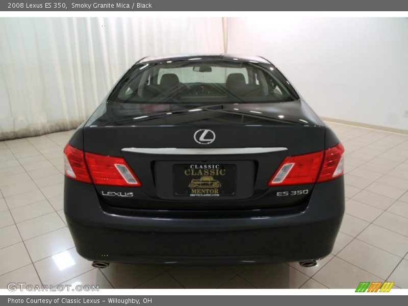Smoky Granite Mica / Black 2008 Lexus ES 350