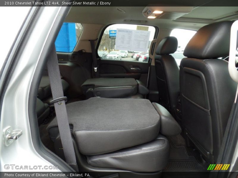 Sheer Silver Metallic / Ebony 2010 Chevrolet Tahoe LTZ 4x4