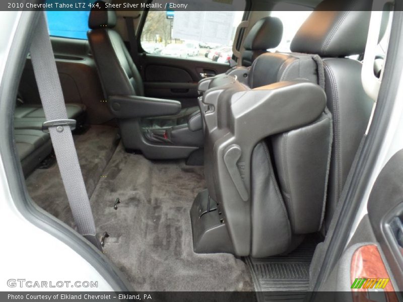 Sheer Silver Metallic / Ebony 2010 Chevrolet Tahoe LTZ 4x4