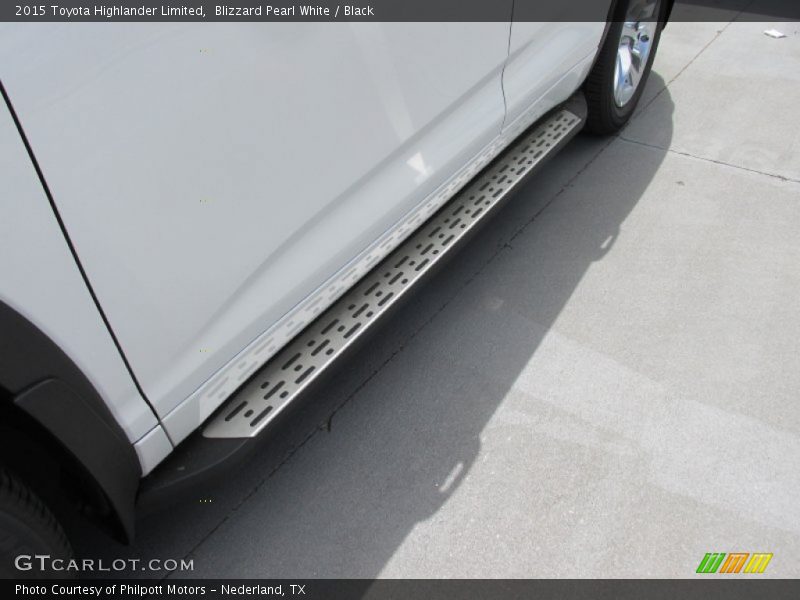 Blizzard Pearl White / Black 2015 Toyota Highlander Limited