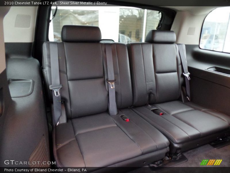 Sheer Silver Metallic / Ebony 2010 Chevrolet Tahoe LTZ 4x4