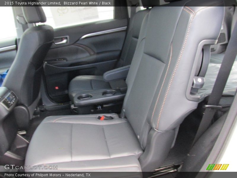 Blizzard Pearl White / Black 2015 Toyota Highlander Limited
