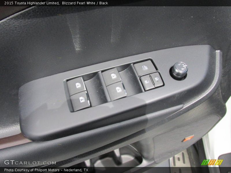 Blizzard Pearl White / Black 2015 Toyota Highlander Limited