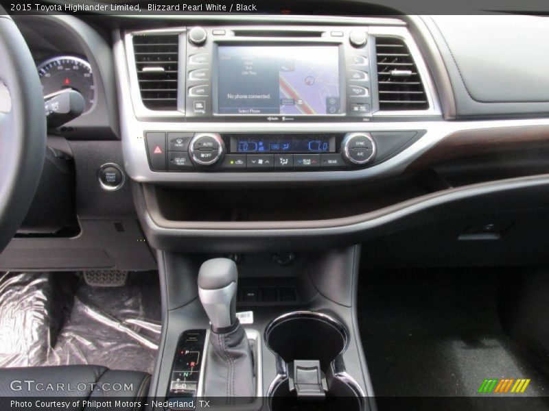 Blizzard Pearl White / Black 2015 Toyota Highlander Limited