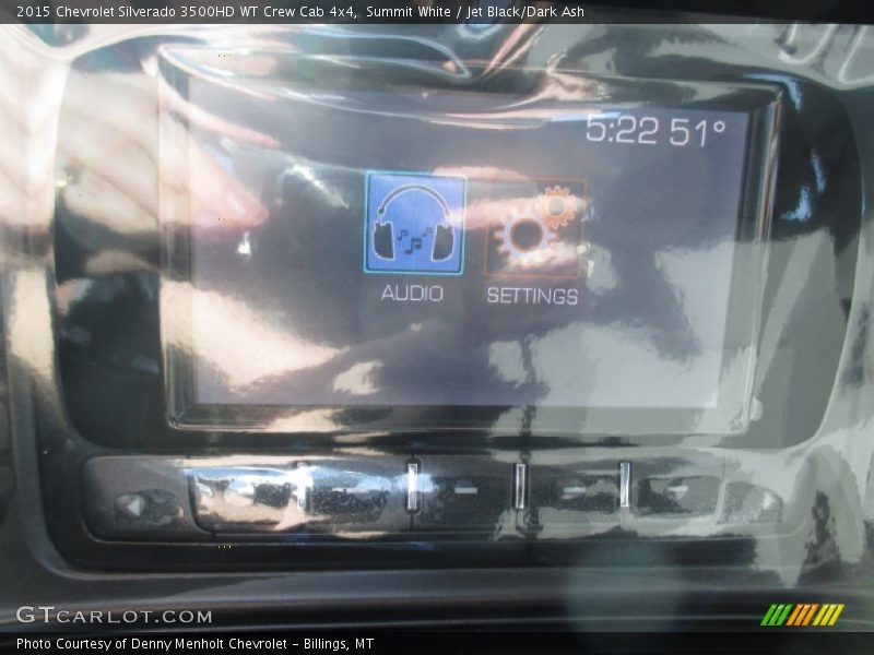 Summit White / Jet Black/Dark Ash 2015 Chevrolet Silverado 3500HD WT Crew Cab 4x4