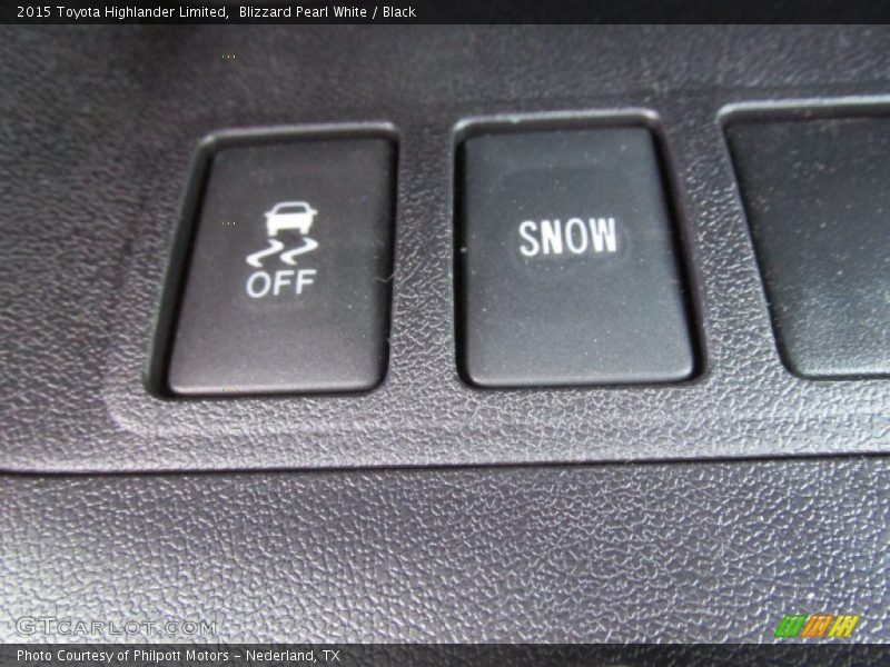 Blizzard Pearl White / Black 2015 Toyota Highlander Limited