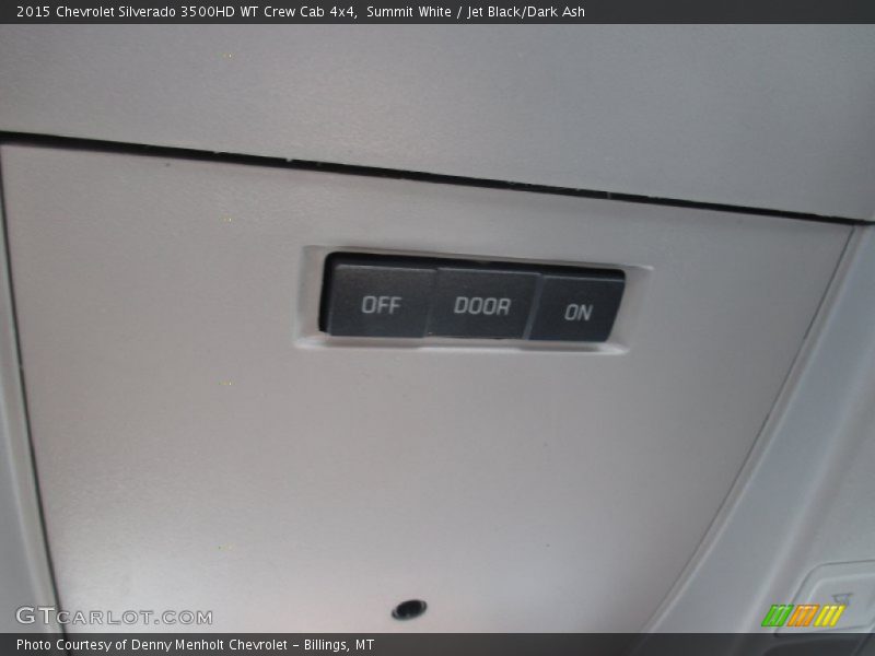 Summit White / Jet Black/Dark Ash 2015 Chevrolet Silverado 3500HD WT Crew Cab 4x4