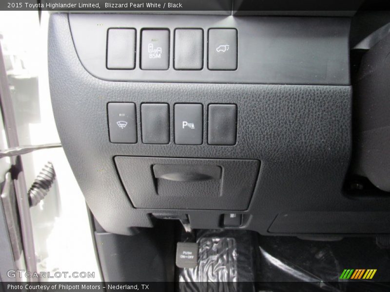 Blizzard Pearl White / Black 2015 Toyota Highlander Limited