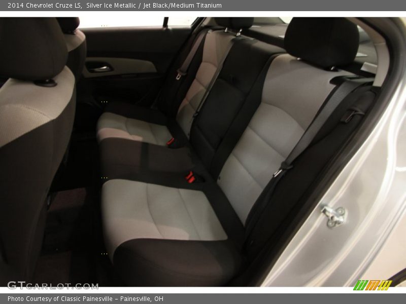 Silver Ice Metallic / Jet Black/Medium Titanium 2014 Chevrolet Cruze LS