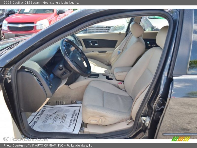 Moonstone / Light Neutral 2005 Cadillac CTS Sedan