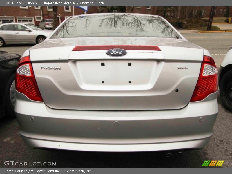 Ingot Silver Metallic / Charcoal Black 2011 Ford Fusion SEL