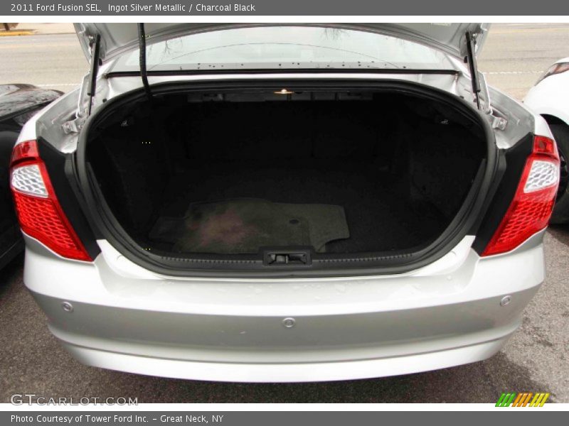 Ingot Silver Metallic / Charcoal Black 2011 Ford Fusion SEL