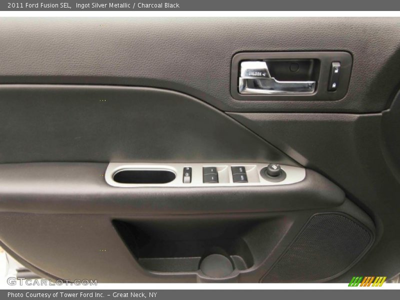 Ingot Silver Metallic / Charcoal Black 2011 Ford Fusion SEL