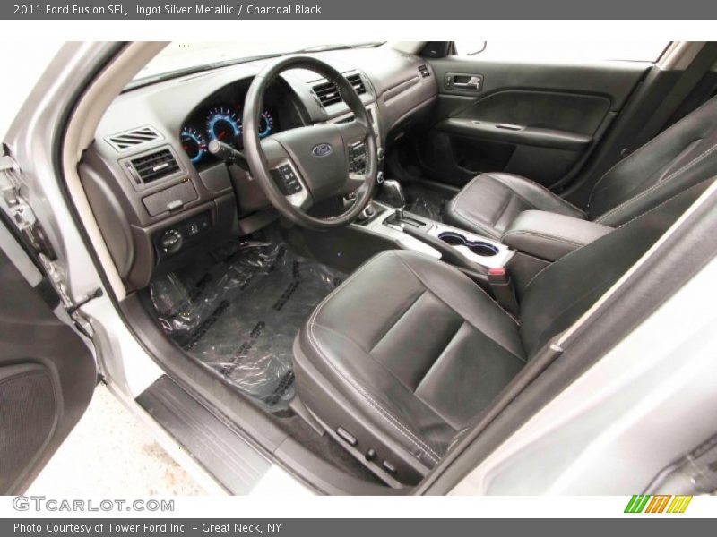 Ingot Silver Metallic / Charcoal Black 2011 Ford Fusion SEL