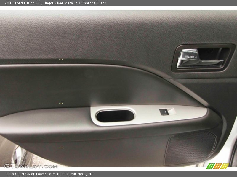Ingot Silver Metallic / Charcoal Black 2011 Ford Fusion SEL