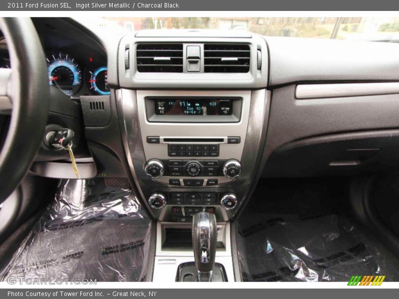 Ingot Silver Metallic / Charcoal Black 2011 Ford Fusion SEL