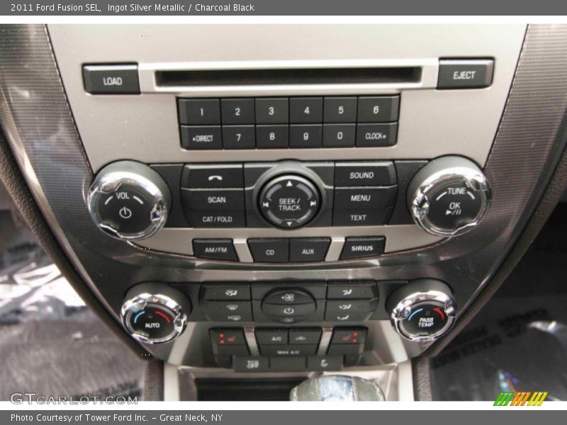 Ingot Silver Metallic / Charcoal Black 2011 Ford Fusion SEL