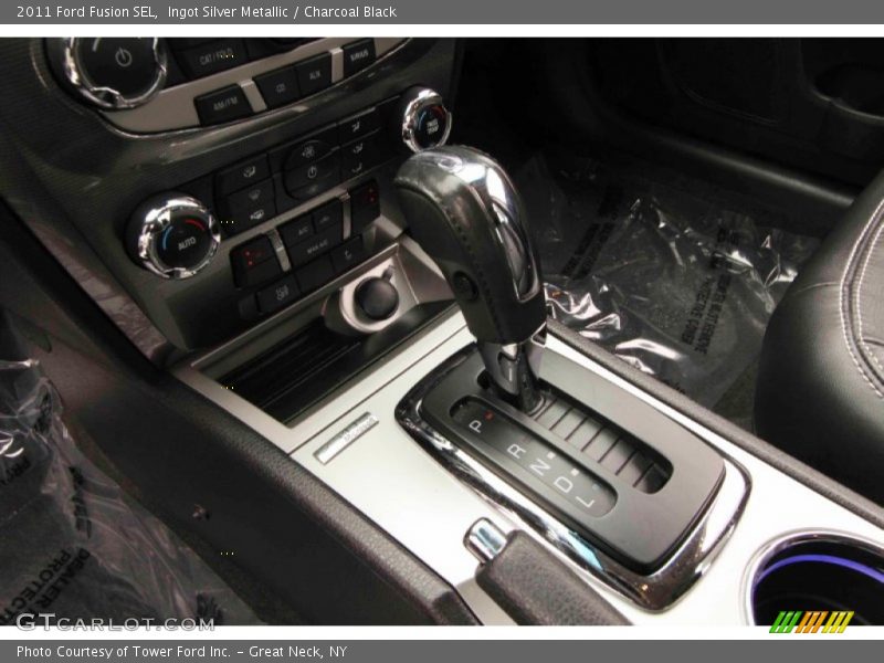 Ingot Silver Metallic / Charcoal Black 2011 Ford Fusion SEL