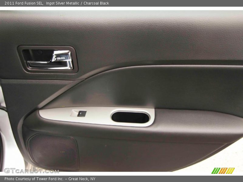 Ingot Silver Metallic / Charcoal Black 2011 Ford Fusion SEL