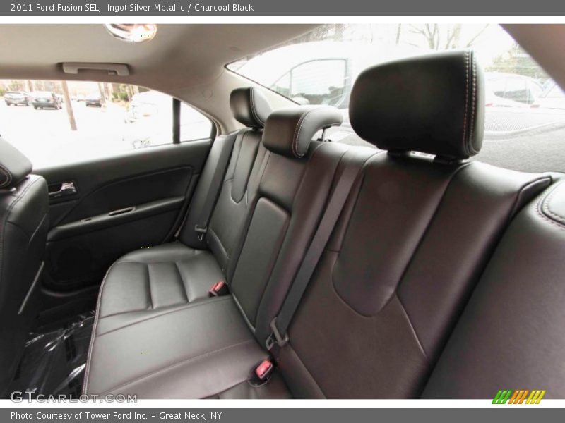 Ingot Silver Metallic / Charcoal Black 2011 Ford Fusion SEL