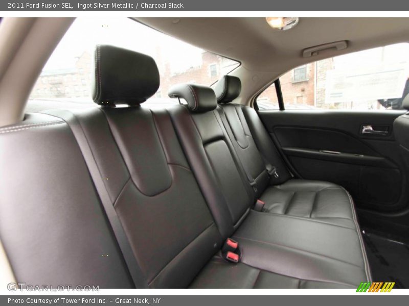 Ingot Silver Metallic / Charcoal Black 2011 Ford Fusion SEL