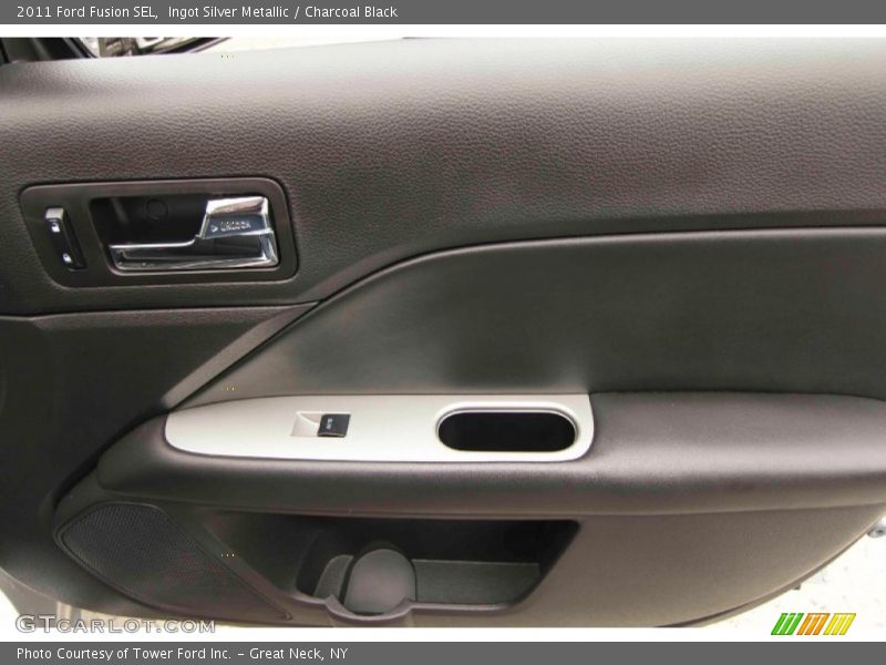 Ingot Silver Metallic / Charcoal Black 2011 Ford Fusion SEL
