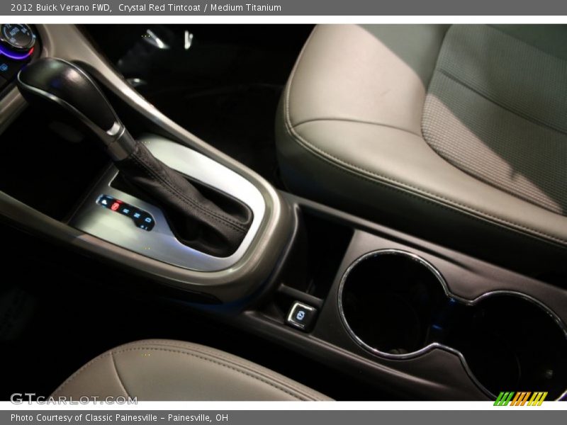 Crystal Red Tintcoat / Medium Titanium 2012 Buick Verano FWD