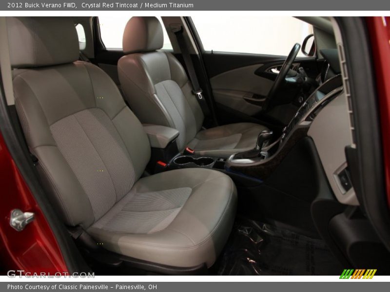 Crystal Red Tintcoat / Medium Titanium 2012 Buick Verano FWD
