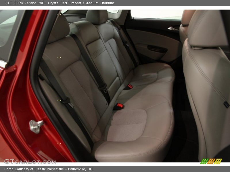 Crystal Red Tintcoat / Medium Titanium 2012 Buick Verano FWD