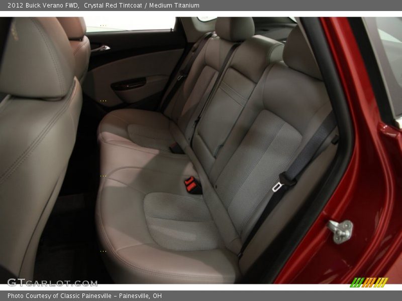 Crystal Red Tintcoat / Medium Titanium 2012 Buick Verano FWD