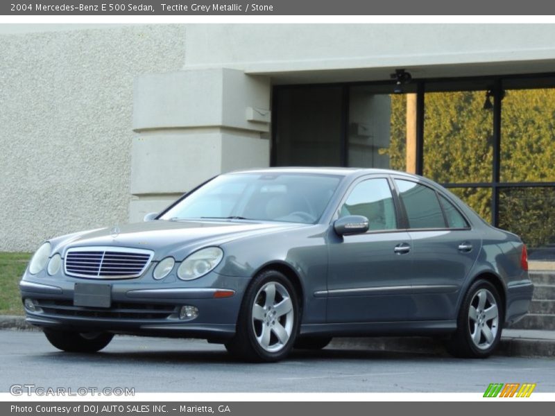 Tectite Grey Metallic / Stone 2004 Mercedes-Benz E 500 Sedan