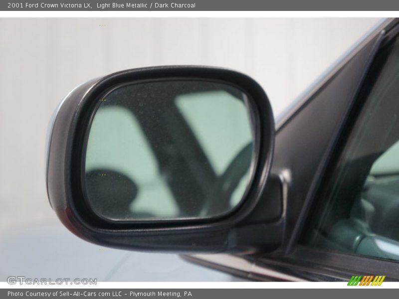 Light Blue Metallic / Dark Charcoal 2001 Ford Crown Victoria LX