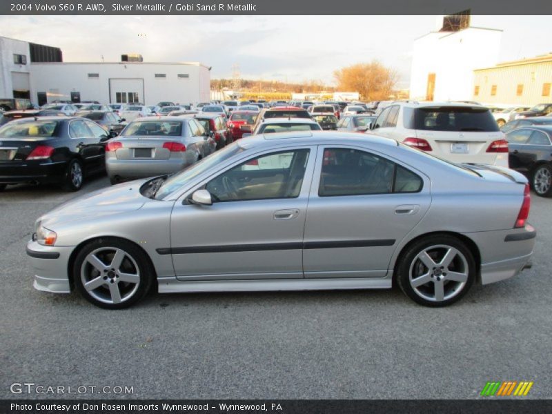 Silver Metallic / Gobi Sand R Metallic 2004 Volvo S60 R AWD