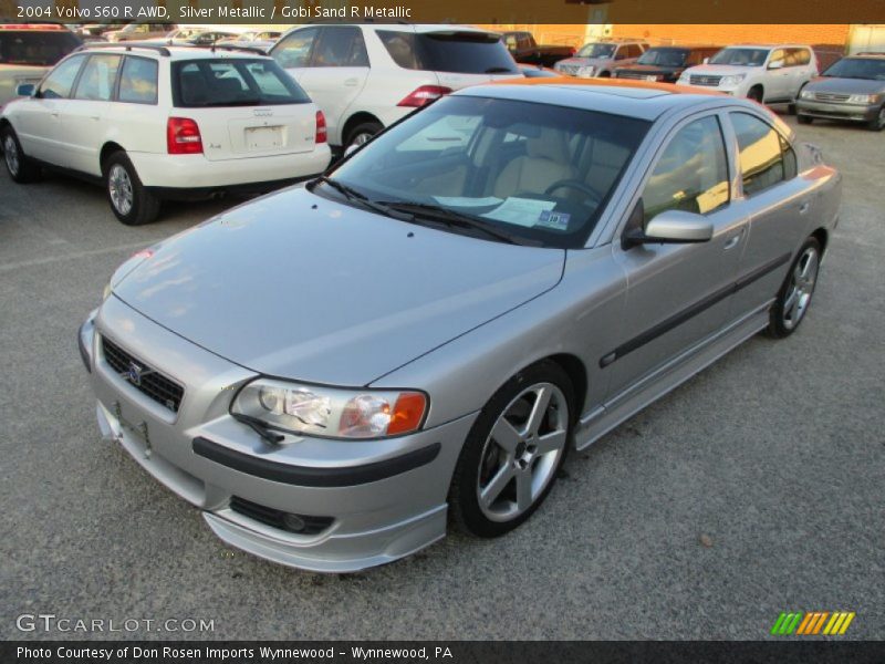 Silver Metallic / Gobi Sand R Metallic 2004 Volvo S60 R AWD