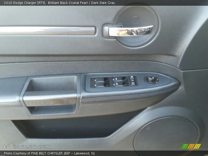 Brilliant Black Crystal Pearl / Dark Slate Gray 2010 Dodge Charger SRT8