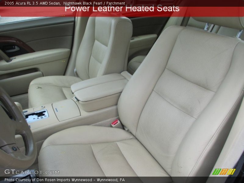 Nighthawk Black Pearl / Parchment 2005 Acura RL 3.5 AWD Sedan