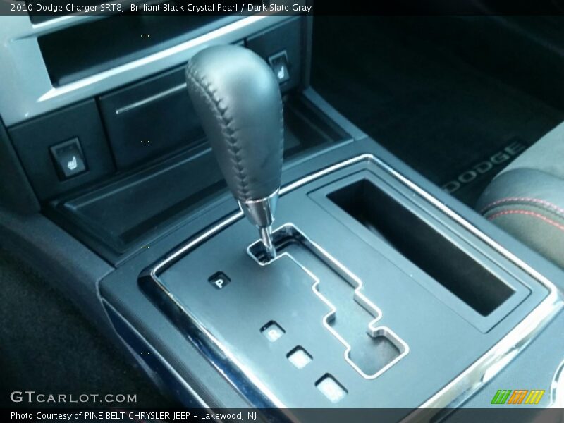 Brilliant Black Crystal Pearl / Dark Slate Gray 2010 Dodge Charger SRT8