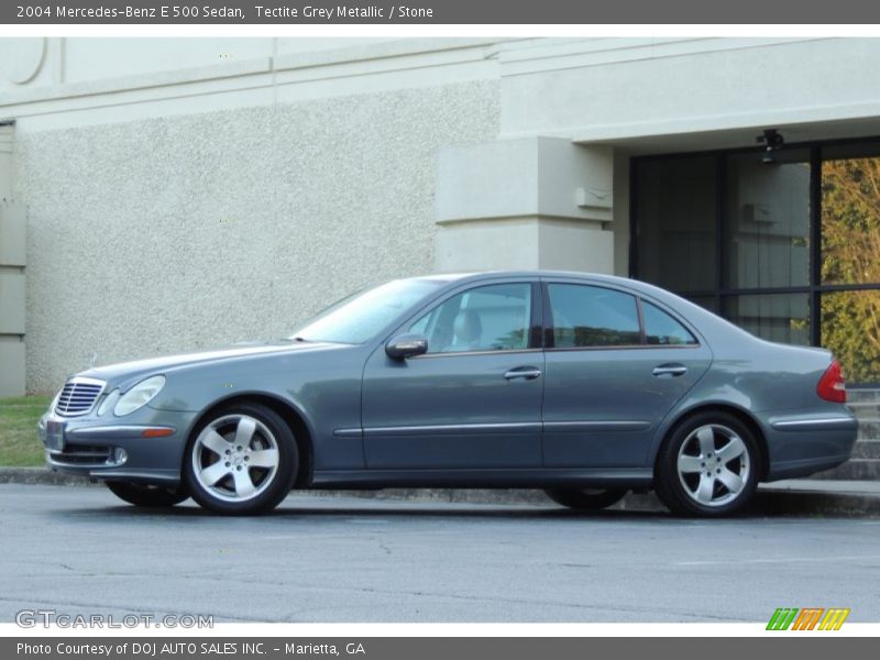 Tectite Grey Metallic / Stone 2004 Mercedes-Benz E 500 Sedan