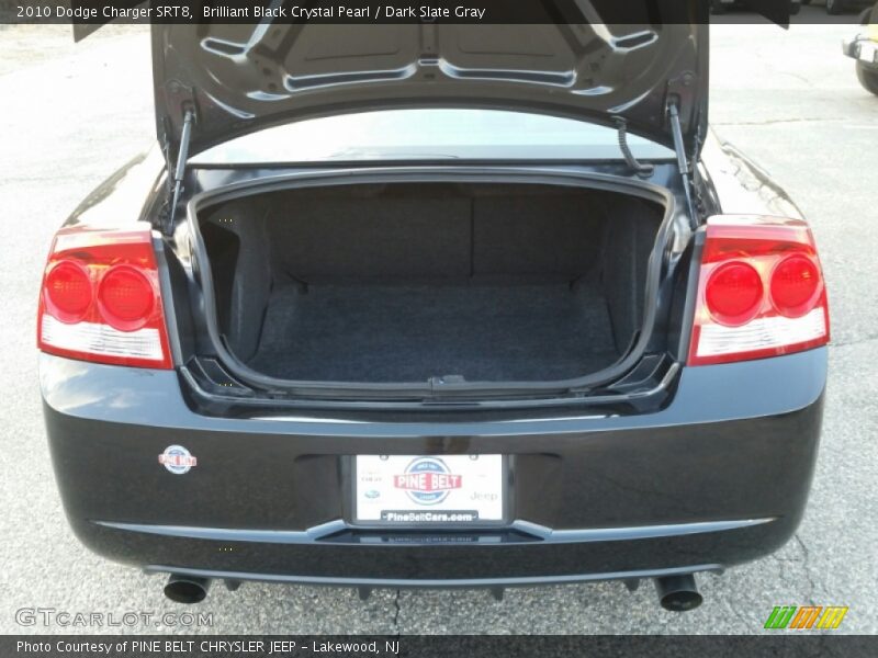 Brilliant Black Crystal Pearl / Dark Slate Gray 2010 Dodge Charger SRT8