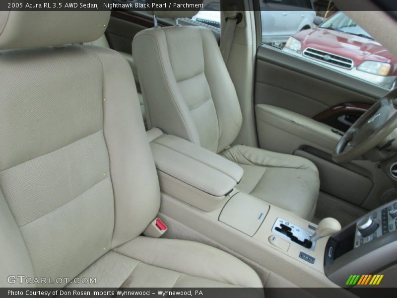 Nighthawk Black Pearl / Parchment 2005 Acura RL 3.5 AWD Sedan