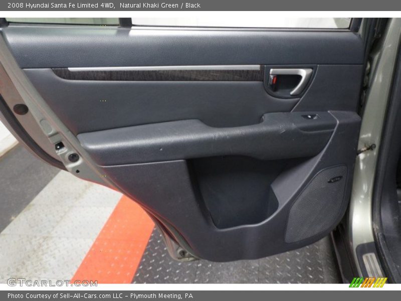Natural Khaki Green / Black 2008 Hyundai Santa Fe Limited 4WD